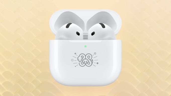 Na oslavu lunárního nového roku vydal Apple limitovanou edici AirPods 4