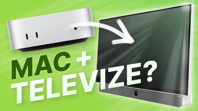 Jan Březina – Může SmartTV Metz 24MPE700Z nahradit monitor k Mac mini? (Alisczech vol. 1080)