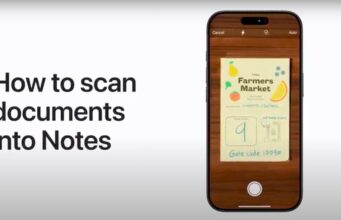 Návod – Jak skenovat dokumenty přímo do aplikace Poznámky na iPhonu nebo iPadu