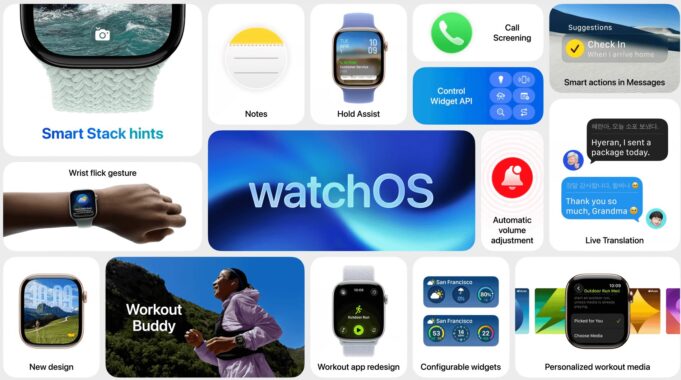 watchOS 26 přináší aplikaci Poznámky do Apple Watch