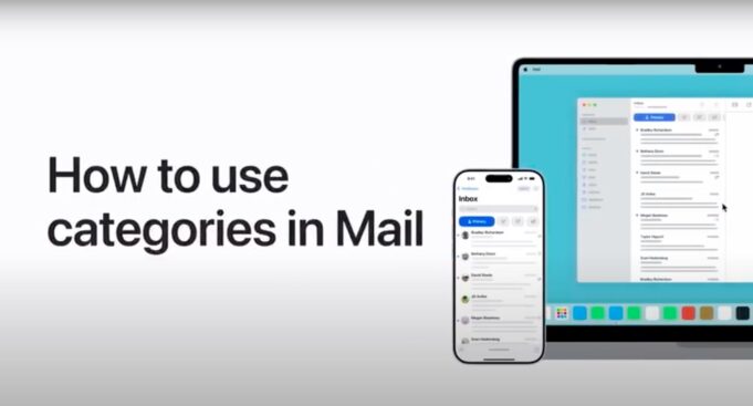 Apple návody – Jak používat kategorie v aplikaci Mail na iPhonu, iPadu a Macu