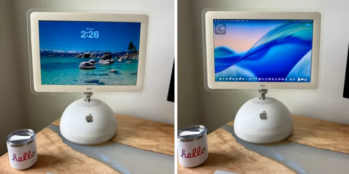 iMac G4 s čipem M1 a macOS 26? Fanoušek Applu vytvořil zařízení, které působí téměř magicky!