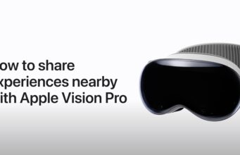Apple návody – Jak sdílet zážitky s ostatními uživateli Apple Vision Pro
