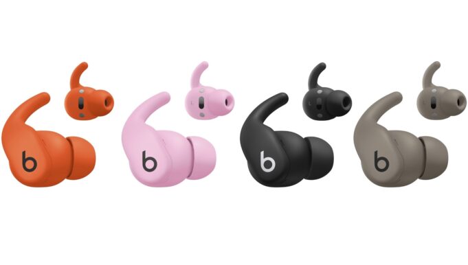 Unikly rendery a specifikace sluchátek Powerbeats Fit – nové barevné varianty i výdrž baterie