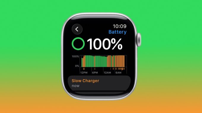 watchOS 26 upozorní na pomalé nabíjení Apple Watch