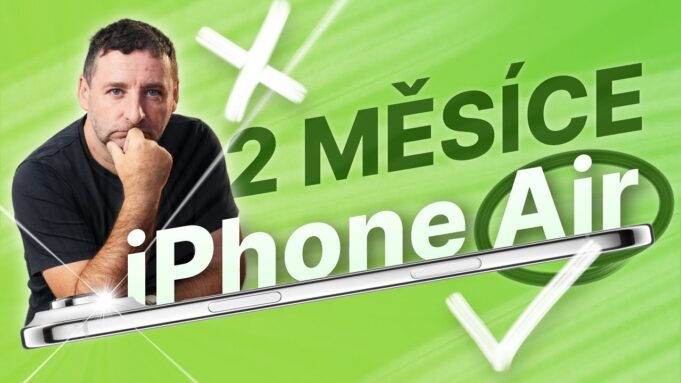 Jan Březina – Lituji po 2 měsících nákupu iPhonu Air? (Alisczech vol, 1205)