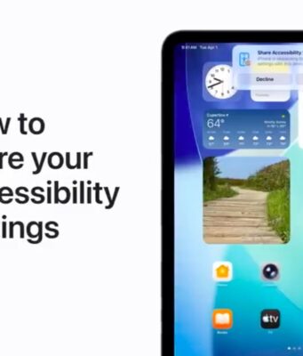 Apple návody – Jak sdílet nastavení zpřístupnění na iPhonu nebo iPadu