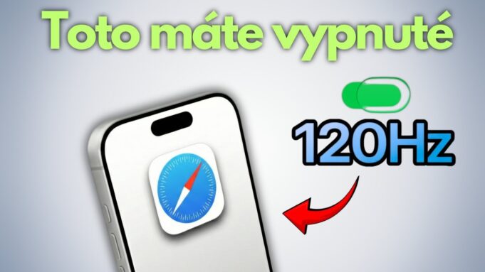 Denis Surových – Jak povolit 120Hz v Safari?