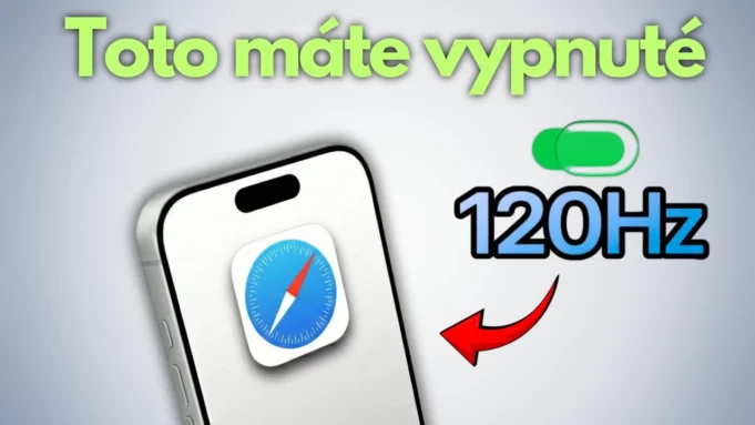 Denis Surových – Jak povolit 120Hz v Safari?