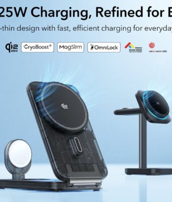Společnost ESR představila novou řadu nabíječek CryoBoost s podporou Qi2.2