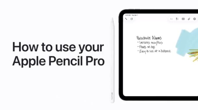 Apple návody – Jak používat Apple Pencil Pro