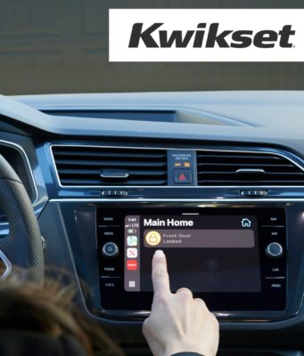 Majitelé iPhonů mohou nyní zamykat a odemykat chytré zámky Kwikset přímo z palubní desky vozu