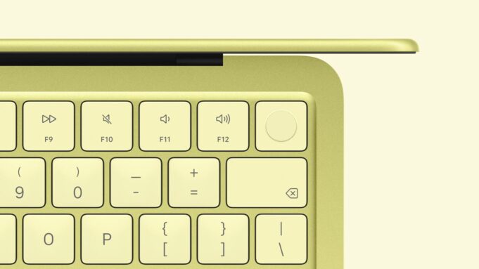 MacBook Neo má stejnou klávesnici jako ostatní MacBooky, ale za Touch ID se platí příplatek