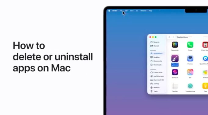 Apple návody – Jak smazat nebo odinstalovat aplikaci na Macu