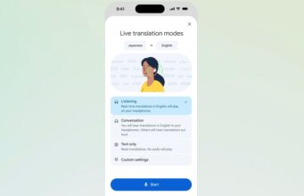 Funkce Živý překlad v aplikaci Překladač Google se sluchátky je nyní k dispozici i na iPhonu