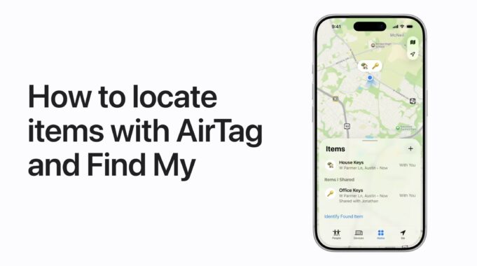 Apple návody – Jak najít předměty pomocí AirTagu a aplikace Najít