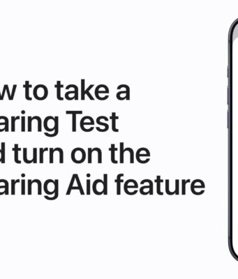 Apple návody – Jak provést test sluchu a zapnout funkci naslouchátka