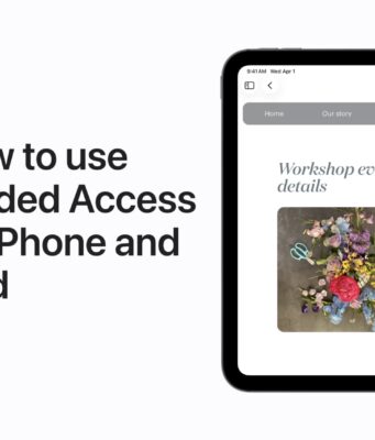 Apple návody – Jak používat Asistovaný přístup na iPhonu a iPadu