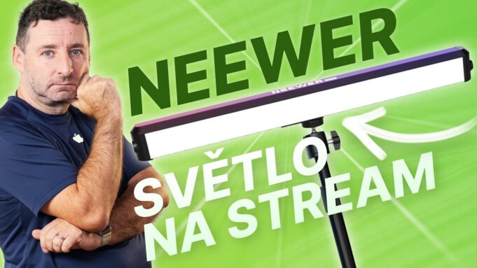 Jan Březina – Neewer Smart Tube Light NG01 je super gadget pro streaming (Alisczech vol. 1309)