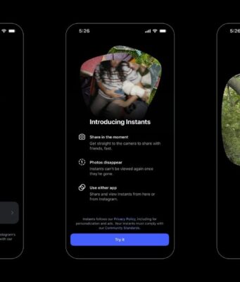 Společnost Meta představila novou funkci Instants pro sociální síť Instagram