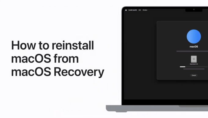 Apple návody – Jak přeinstalovat macOS z macOS Recovery