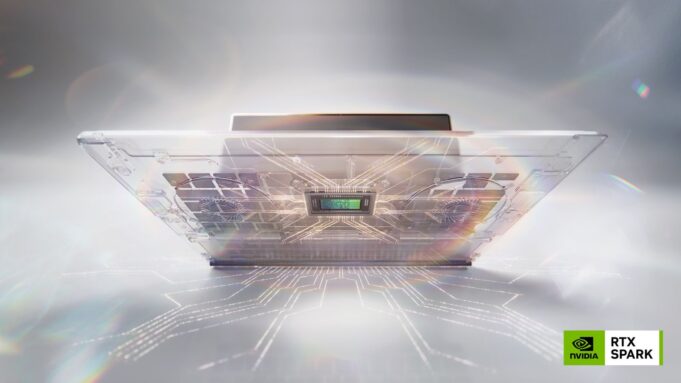 Nvidia představila nový čip pro PC RTX Spark, konkurenta pro Apple M5