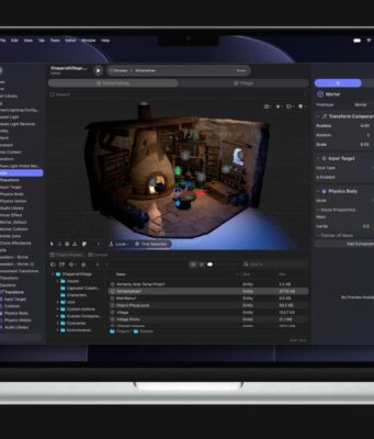 Nejnovější beta verze nástroje Reality Composer Pro 3 obsahuje překvapivé odkazy na projekt The Machinery
