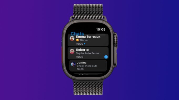 Aplikace Telegram je nyní k dispozici pro Apple Watch