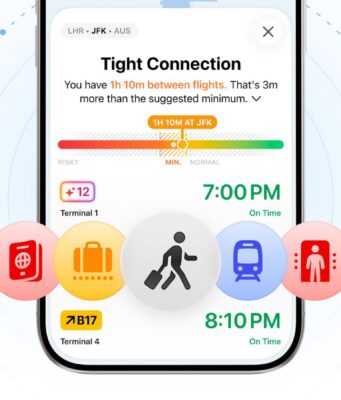 Flighty přidává Connection Assistant. Nová funkce usnadní přestupy na letištích po celém světě