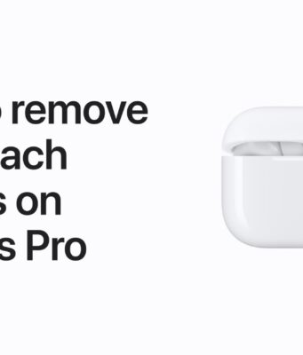 Apple návody – Jak sejmout a nasadit silikonové špunty do uší na AirPods Pro