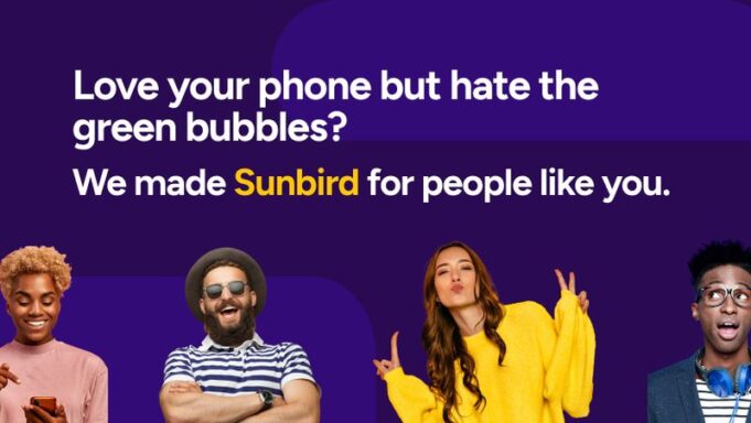 Sunbird Messaging znovu představil svou aplikaci, která uživatelům Androidu přináší iMessage