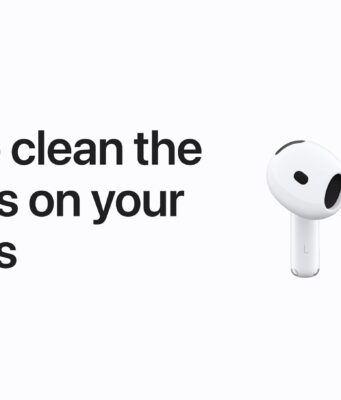 Apple návody – Jak vyčistit AirPods (3. generace a novější)